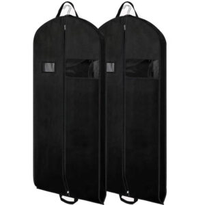 Extended side non-woven suit bag A-012