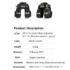 3 in 1 bicycle saddle bag multifunctional bicycle rear rack luggage bag backpack with rain cover