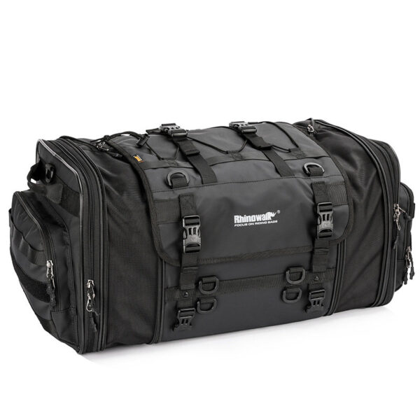 40L to 60L expandable motorcycle rear tail bag rear seat bag tail bag