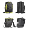 3 in 1 bicycle saddle bag multifunctional bicycle rear rack luggage bag backpack with rain cover