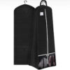 Black non-woven wedding dress storage bag, easy to carry after folding B-005