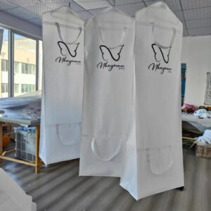 Triangular pointed non-woven wedding dress storage bag B-002