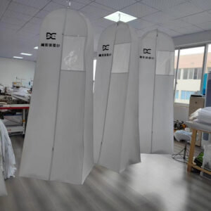 Super large wedding dress storage bag + PVC transparent window B-006